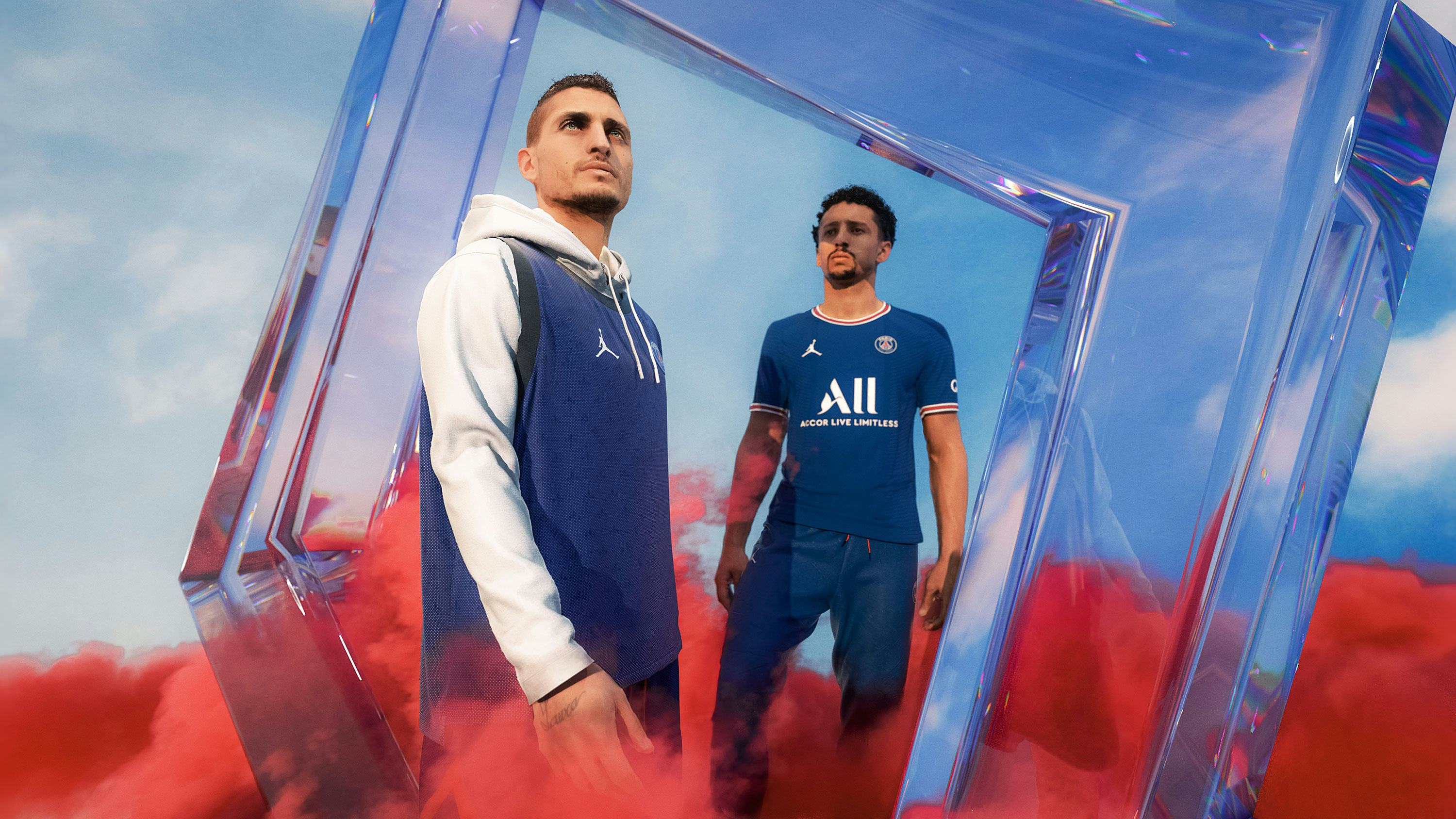 Veste psg deals jordan logo dos