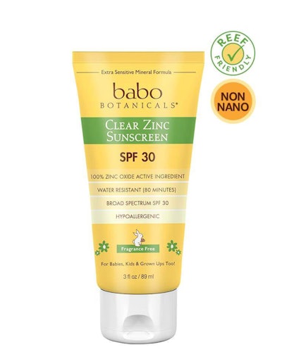 Babo Botanicals Baby Skin Mineral Sunscreen Lotion, SPF 30