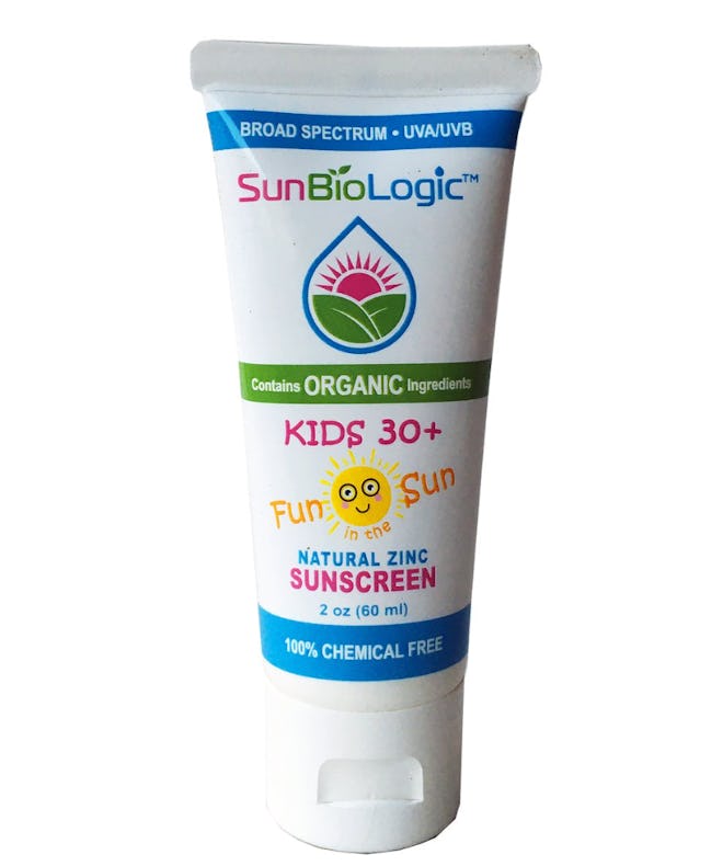 SunBioLogic Kids Natural Zinc Sunscreen Lotion, SPF 30+ 