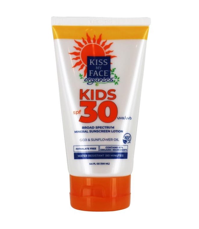 Kiss My Face Organics Kids Defense Sunscreen Lotion, SPF 30 