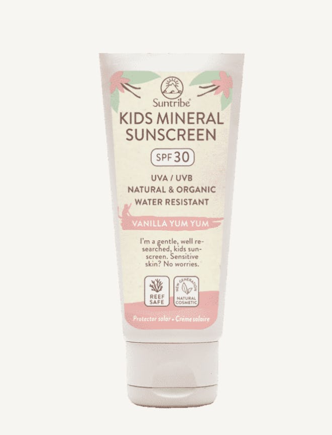 Suntribe Kids Mineral Sunscreen Lotion, Vanilla Yum Yum, SPF 30