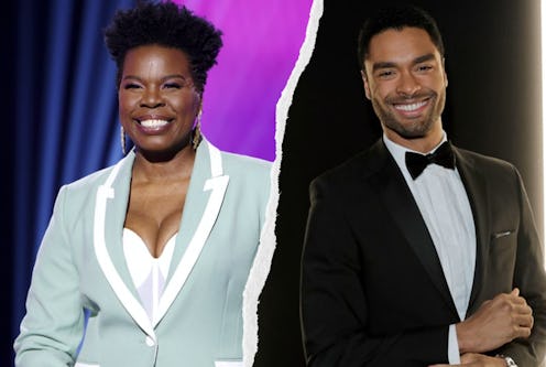 Leslie Jones & Regé Jean-Page. Photos via Randy Shropshire/Getty Images Entertainment/Getty Images &...