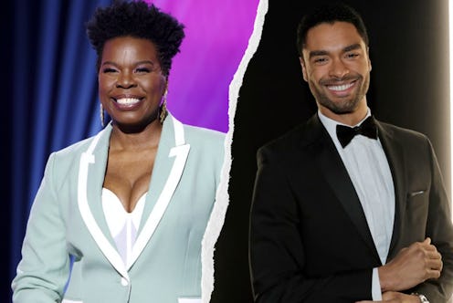 Leslie Jones & Regé Jean-Page. Photos via Randy Shropshire/Getty Images Entertainment/Getty Images &...