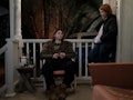 Jack Mulhern and Mackenzie Lansing in HBO's Mare of Easttown