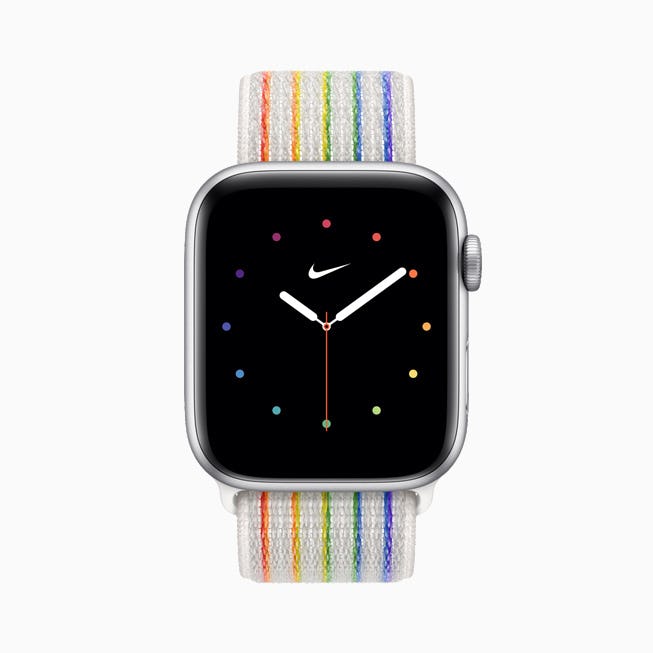 2021 Nike Sport Loop Pride Edition band