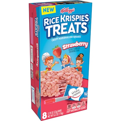 You can buy Strawberry Rice Krispies Treats when they launch in late May 2021.