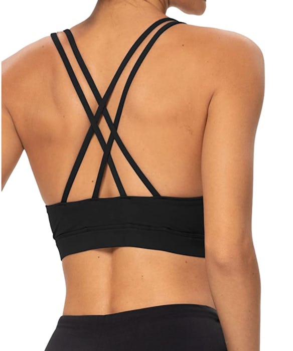 YUANRANER Strappy Sports Bra