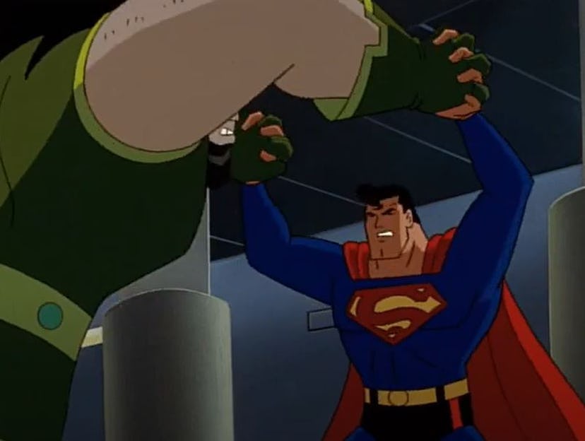 Superman: The Animated Series "Father's Day" is on HBO Max.