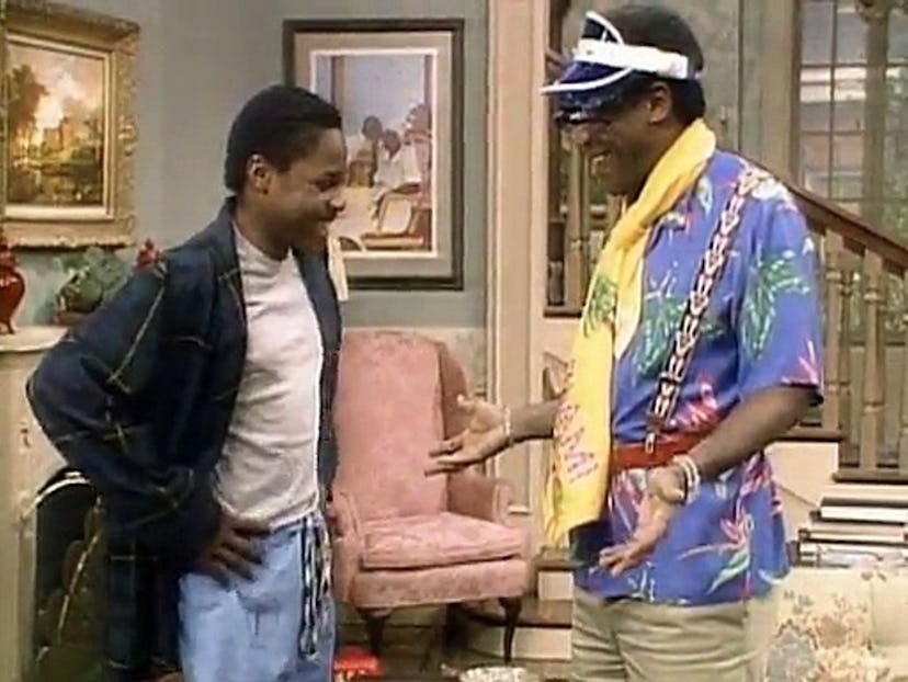 Bill Cosby and Malcolm-Jamal Warner on 'The Cosby Show.'