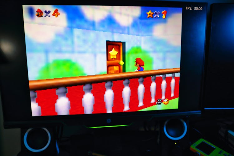 PlayStation Classic review: Super Mario 64 doesn’t look pixel-perfect, but it’s playable.