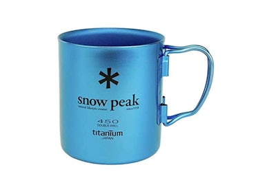 Snow Peak Ti-Double 450 Colored Mug, 14 oz.