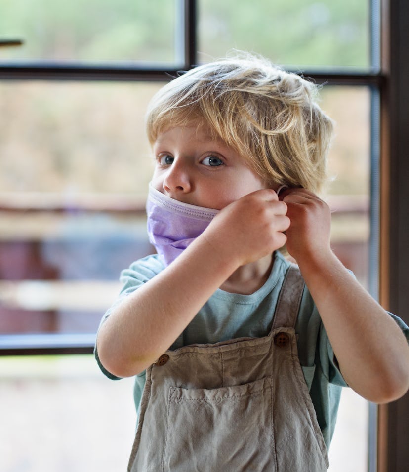 Experts weigh in on how often children should be wearing masks around vaccinated adults.