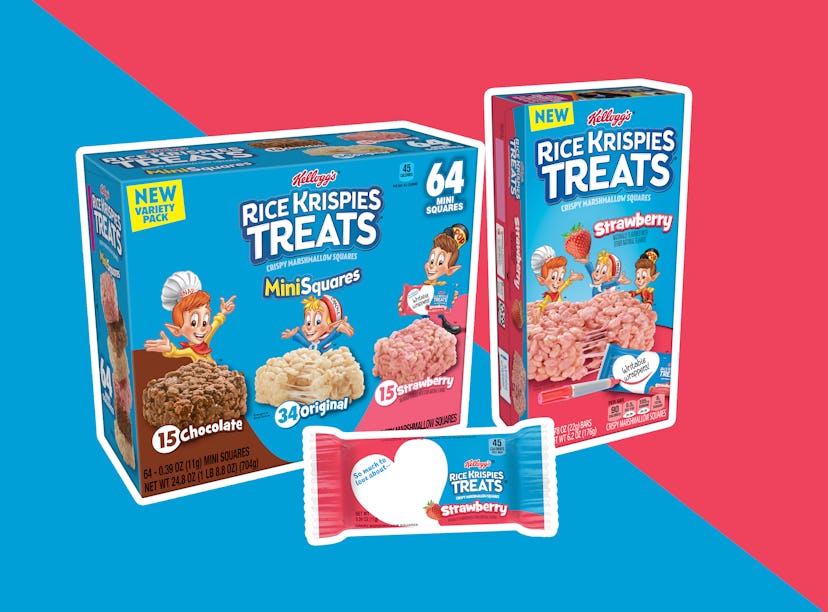 You can buy Strawberry Rice Krispies Treats at most retailers this summer. 