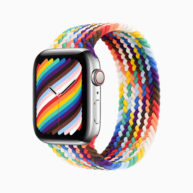 This year's Pride Apple Watch bands are 