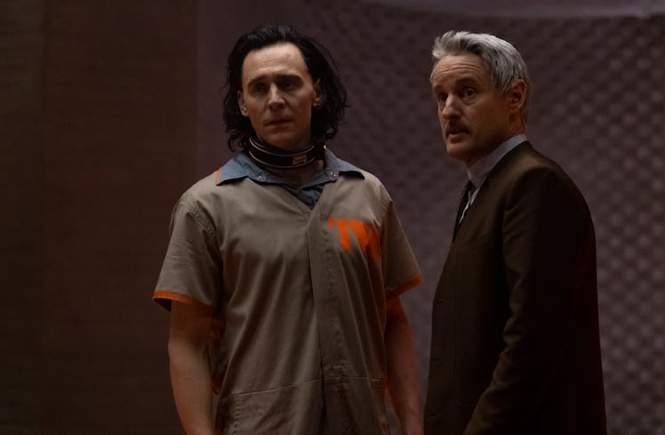 Owen Wilson and Tom Hiddleston in Disney+'s Loki