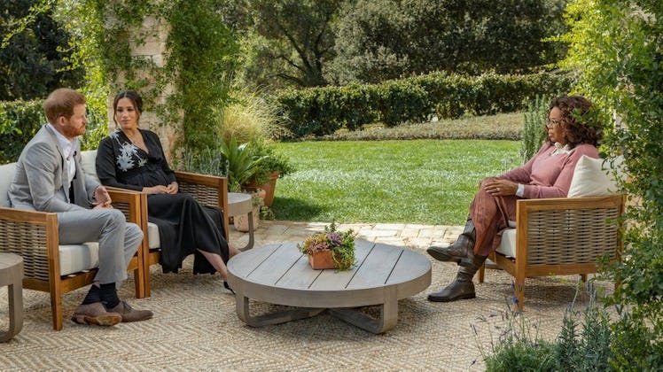 Prince Harry and Meghan Markle sit down for an interview with Oprah Winfrey.