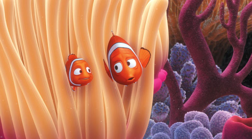 'Finding Nemo' is about a determined fish dad who must find his son.