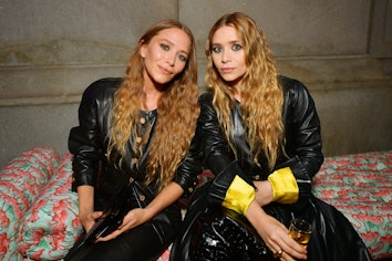 Mary Kate & Ashley wearing Hermes Constance bag - Celebrity Style Guide