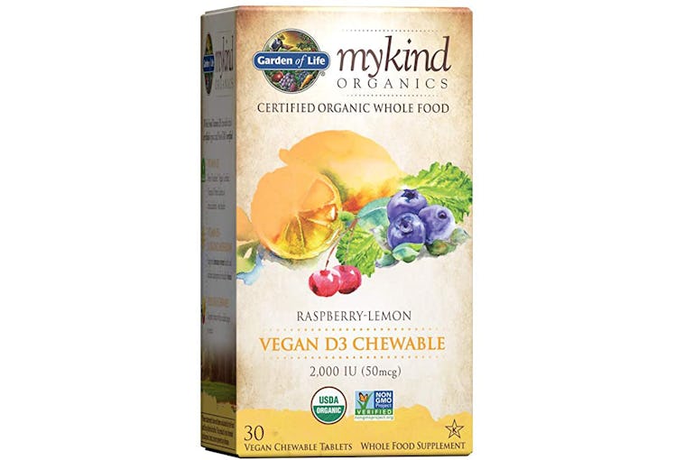 Garden of Life mykind Organics 2,000 IU Vitamin D Chewable Tablets (30 Count)