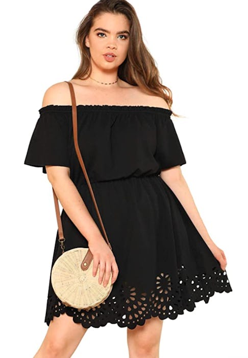 Romwe Off The Shoulder Dress