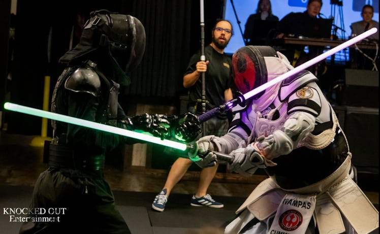 LED saber combat The Saber Legion Championship