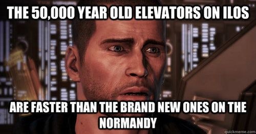 Mass Effect elevator meme
