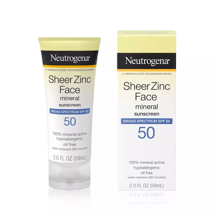 Sheer Zinc Sunscreen Face Lotion 