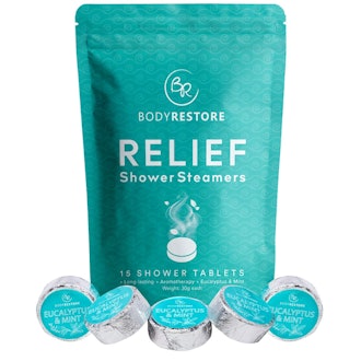 BodyRestore Relief Shower Steamers (Pack of 15)