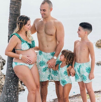 lainoswimwear Tropic Green Family Swim Set