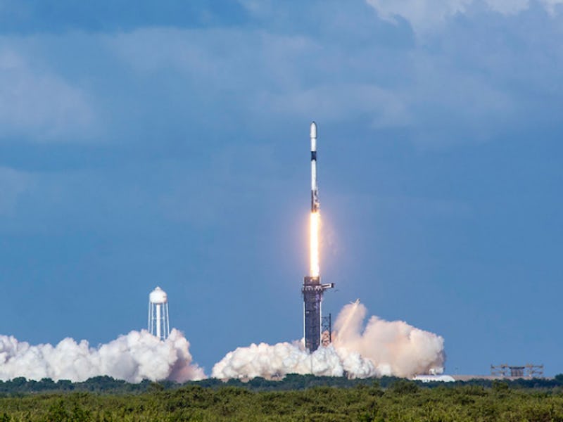 SpaceX's Falcon 9 rocket lift off