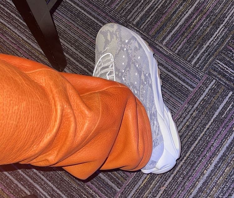 Drake teases snakeskin pair of his Nike x NOCTA Hot Step