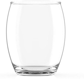 Cruvina Unbreakable Stemless Plastic Wine Glasses (Set of 4)