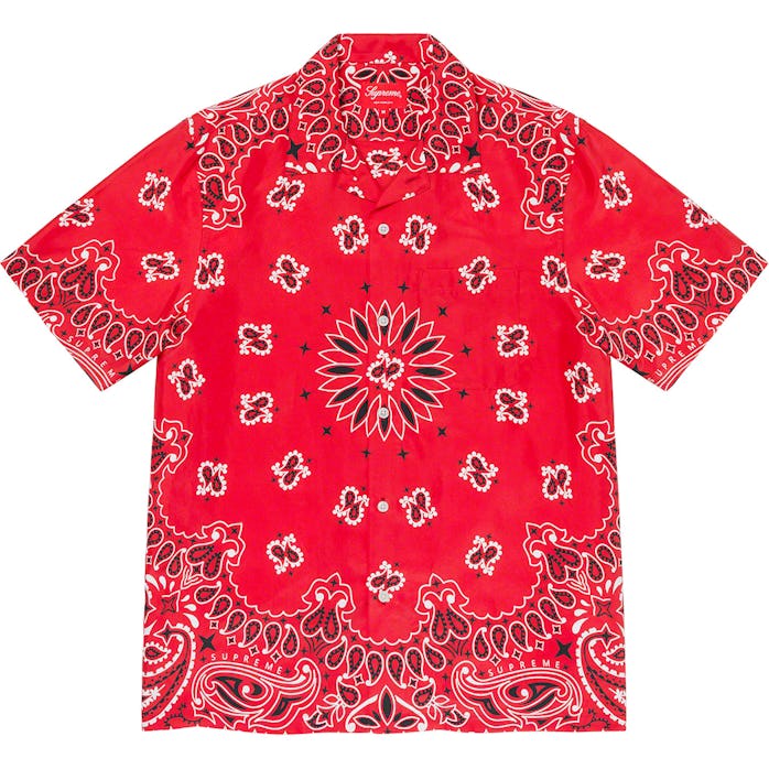 Supreme Bandana Silk Shirt