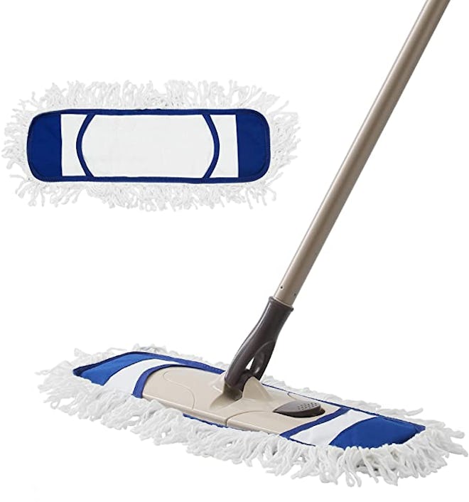 Eyliden Dust Mop with Reusable Pads (2-Count)