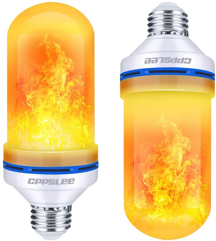 CPPSLEE LED Flame Effect Light Bulb (2-Pack)