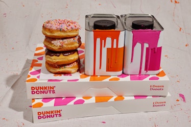 Dunkin's paint collection with Backdrop is so vibrant.
