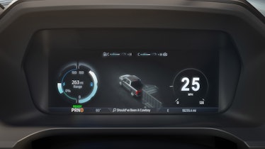 The Ford F-150 Lightning Dashboard
