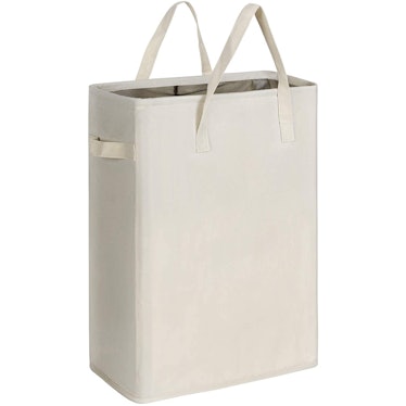 Chrislley Slim Laundry Basket with Handles