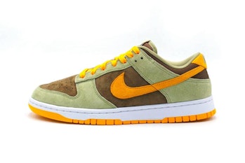 Nike olive and brown Dunk Low