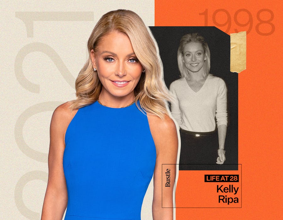 Kelly Ripa at 28.