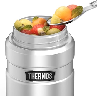 THERMOS Stainless King Vacuum-Insulated Food Jar with Spoon