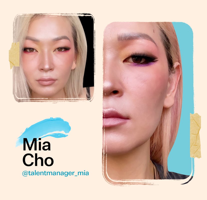 LVL UP Management CEO Mia Cho shares a favorite monolid makeup look.