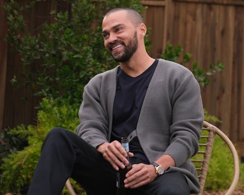 Jackson Avery (Jesse Williams) on the set of 'Grey's Anatomy.' Photo via ABC/Ron Batzdorff
