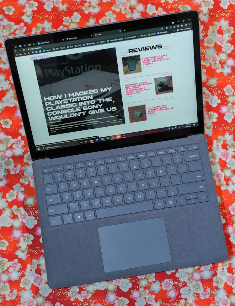 Microsoft Surface Laptop 4 review: Keyboard and trackpad are smooth and responsive