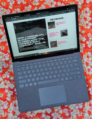 Microsoft Surface Laptop 4 review: Keyboard and trackpad are smooth and responsive