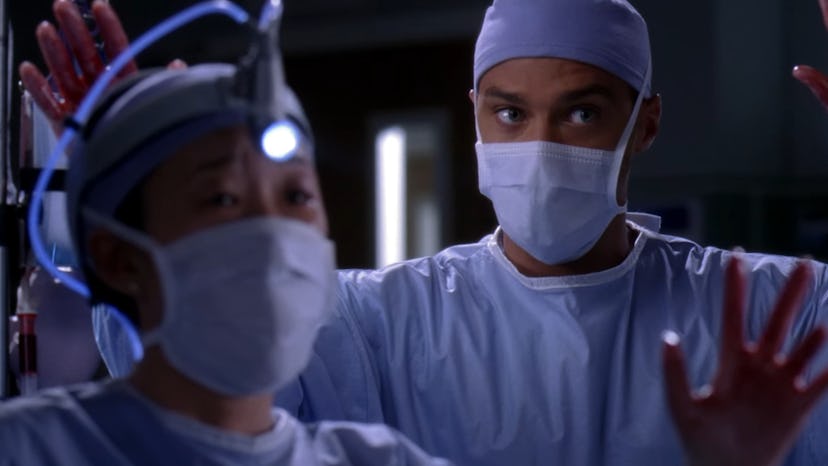 Jackson risked his life many times on 'Grey's Anatomy.' Screenshot via Netflix