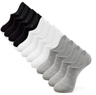 IDEGG Unisex No-Show Socks (12 Pairs)