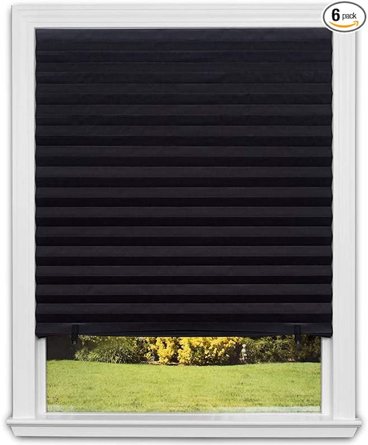 Redi Shade Blackout Pleated Shades (6-Pack)
