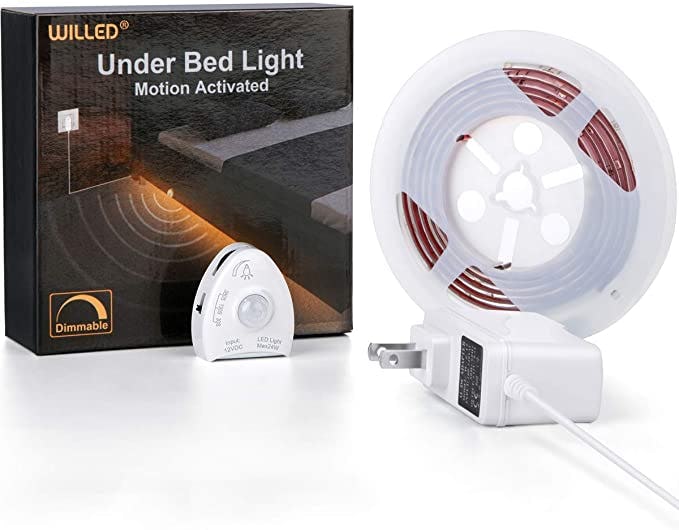 WILLED Under-Bed Motion-Activated LED Lights