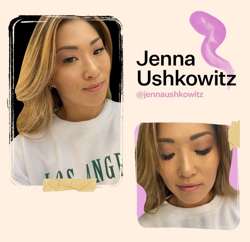 Actress Jenna Ushkowitz shares a favorite monolid makeup look.